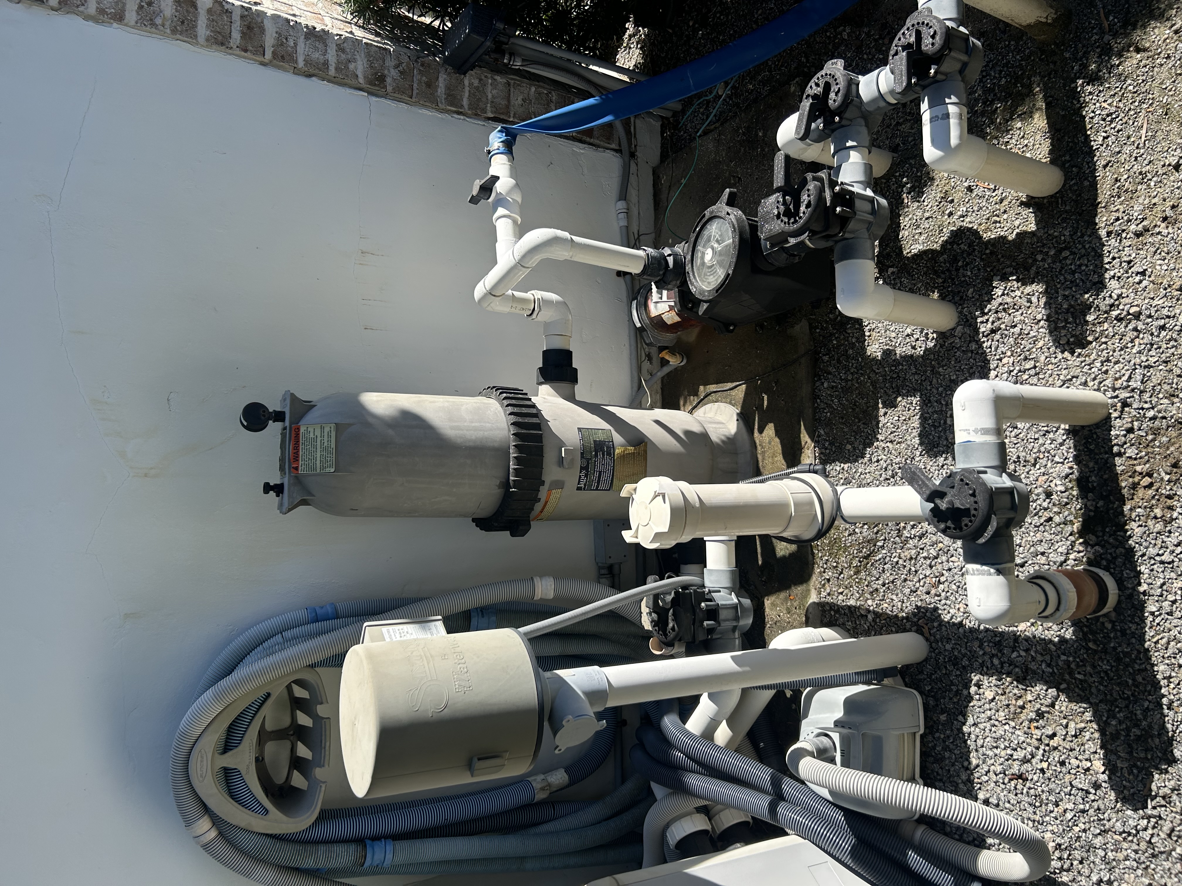 Filter and pump service — pool filter maintenance